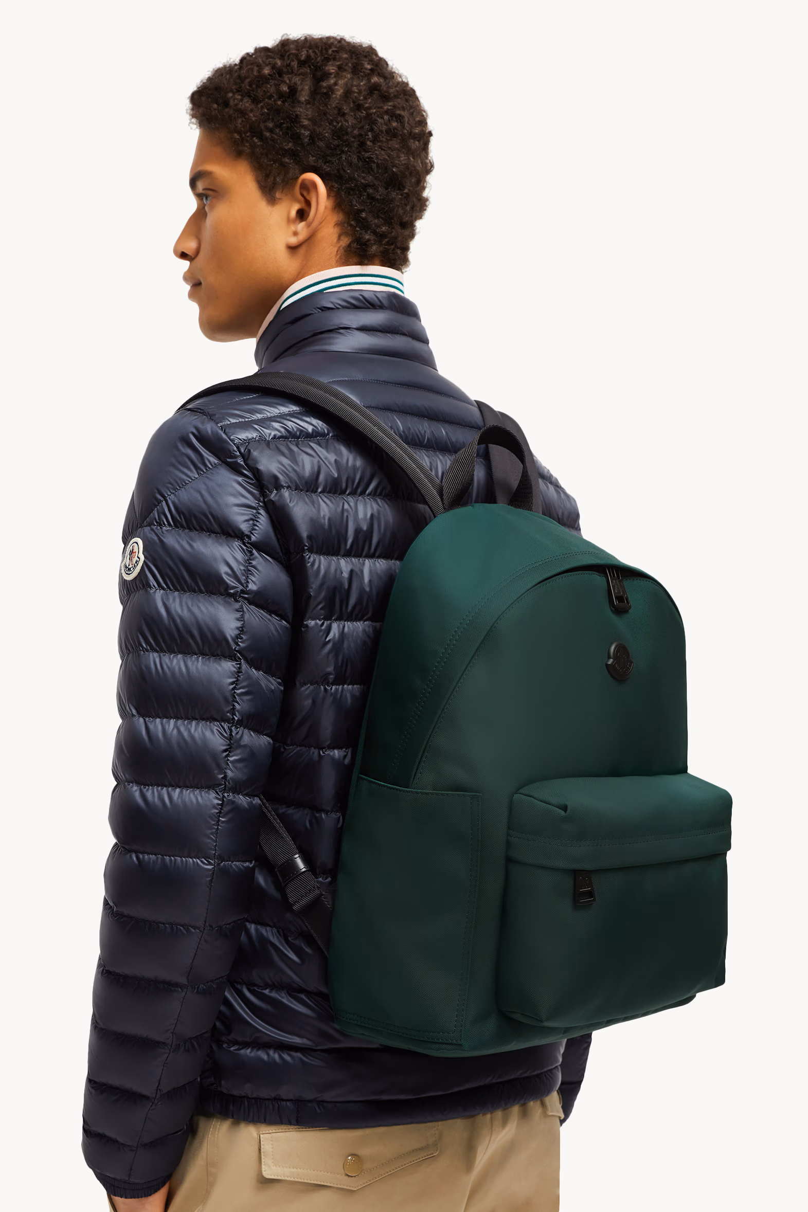 Mochila impermeable New Pierrick Hombre Verde Oscuro Moncler 2